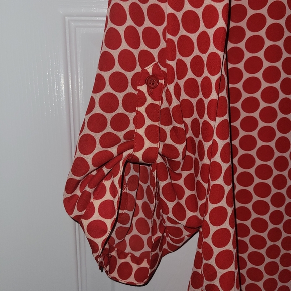 Red Dot Blouse - Picture 3 of 5
